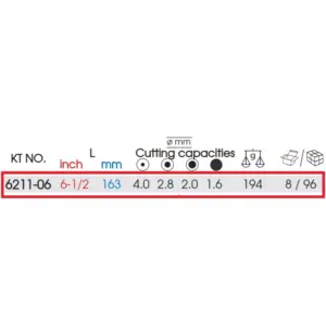 King Tony 6211-06 –  Qayçı