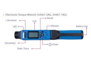 King Tony 34467-1AG – Electronic Torque Wrench