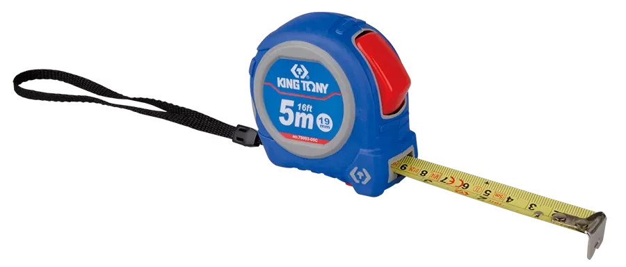 King Tony 79093-03M - MEASURING TAPE 3M*16MM(METRIC) - Metr (özü yığılan)