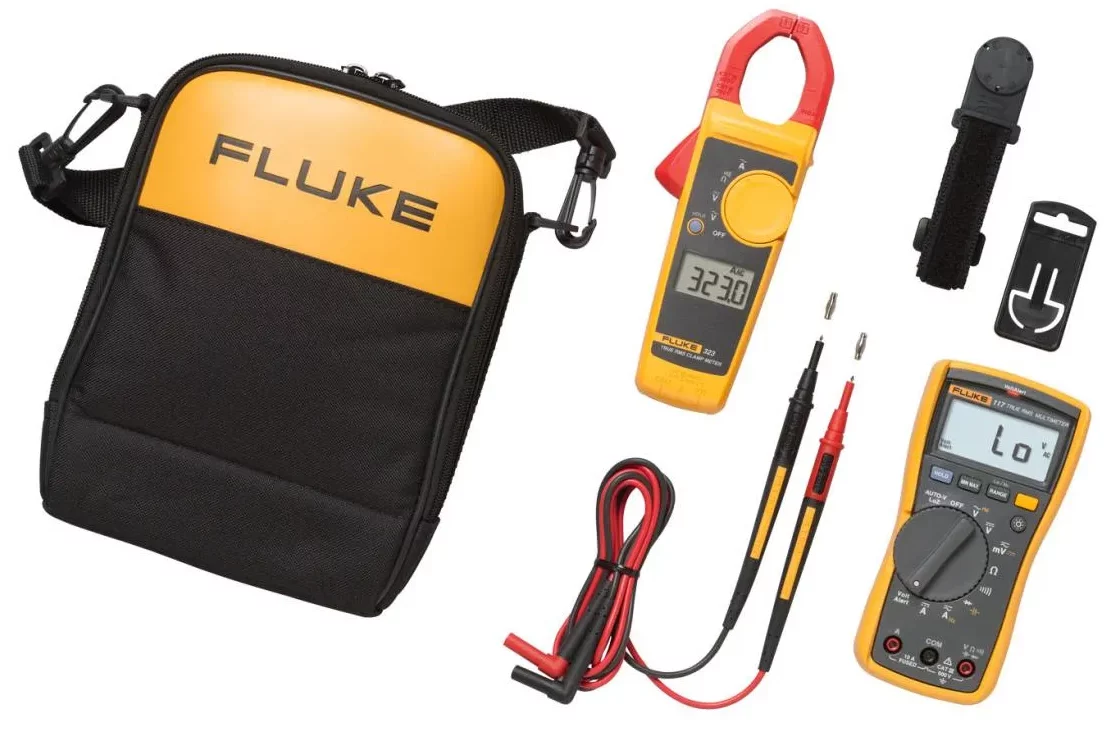 Fluke 117323 Electricians Combo Kit Digital Multimeter and Clamp Meter