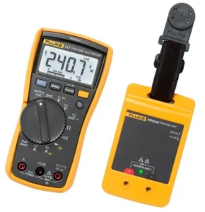 Fluke 117 Multimeter and PRV240 Proving Unit Kit