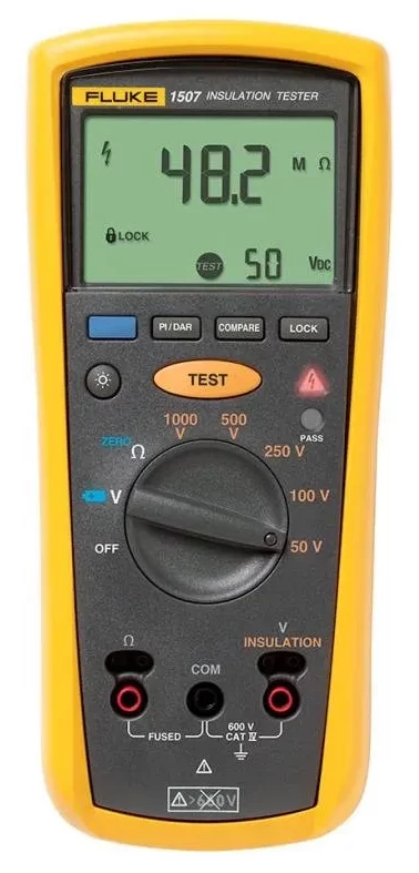 Fluke 1507 izolyasiya müqavimət test cihazı (insulation resistance tester)