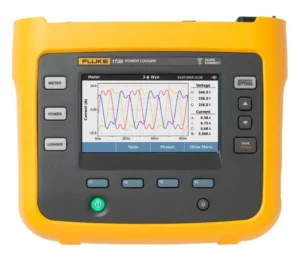 Fluke 1736 and 1738 Three-Phase Power Quality Loggers