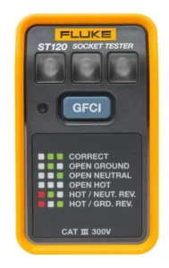 Fluke ST120 GFCI Socket Tester