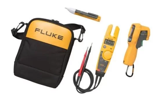 Fluke T5-60062MAX1AC II IR Thermometer Electrical Tester and Voltage Detector Kit