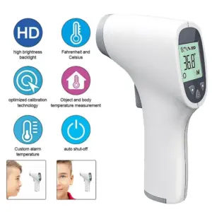 Rəqəmsal İnfraqırmızı Kontaktsız Termometr – Penrui JRT200