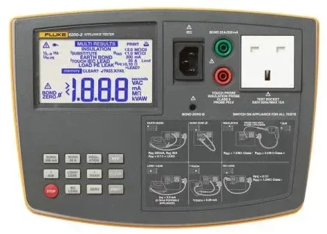 Fluke 6200-2 UK portativ tester (portable appliance tester)