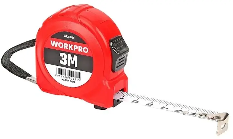 WORKPRO Ruletka (metrə) 3 m x 16 mm