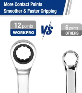 Kombinə cır cır açar 13mm CR-V WorkPro