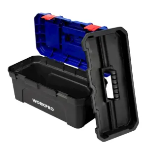 WORKPRO alətlər üçün qutu, qara/göy/qırmızı