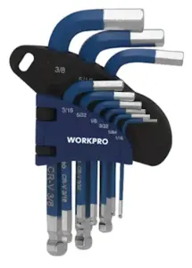 WORKPRO Altıbucaqlı açarlar dəsti, 9 əd