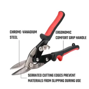 WORKPRO Metal üzrə qayçı